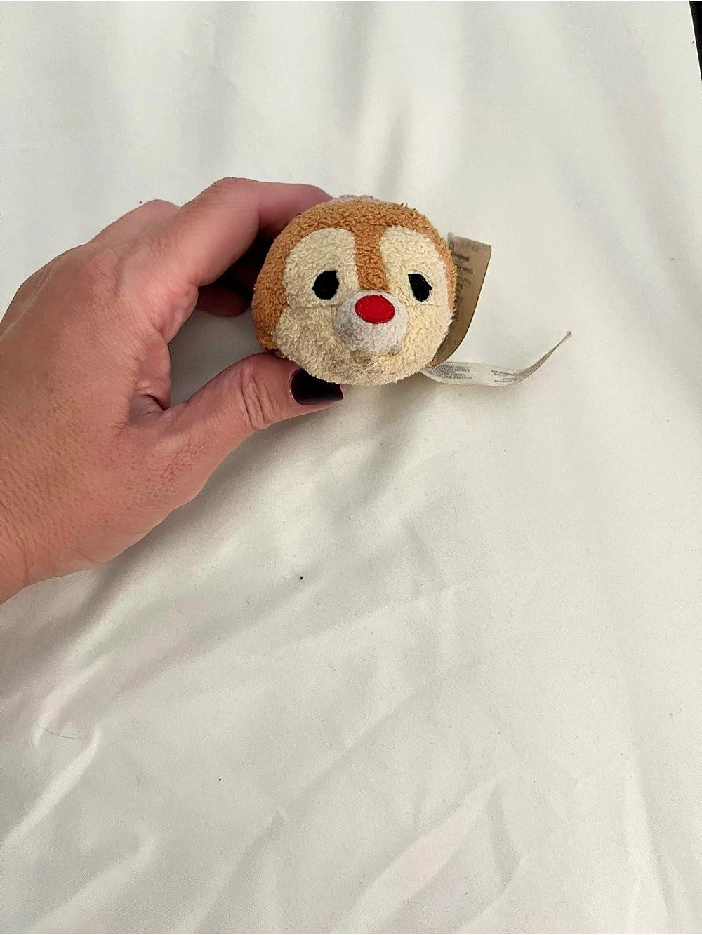 Disney Dale Tsum Mini Plush Brown & White Striped